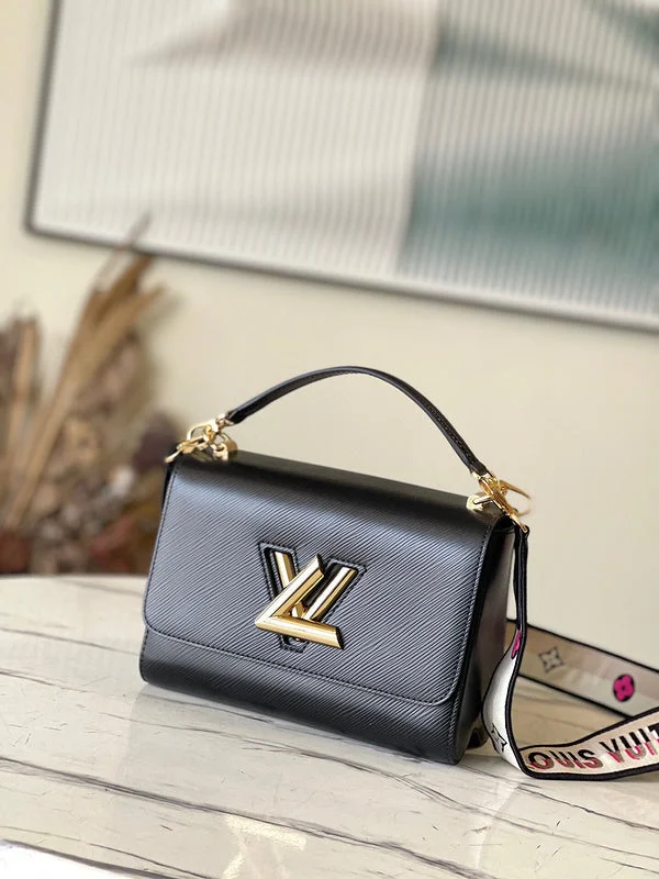 Louis Vuitton bags with a snap - button closure and a decorative charm for styleBC - LOUIS VUITTON BAGS - 338