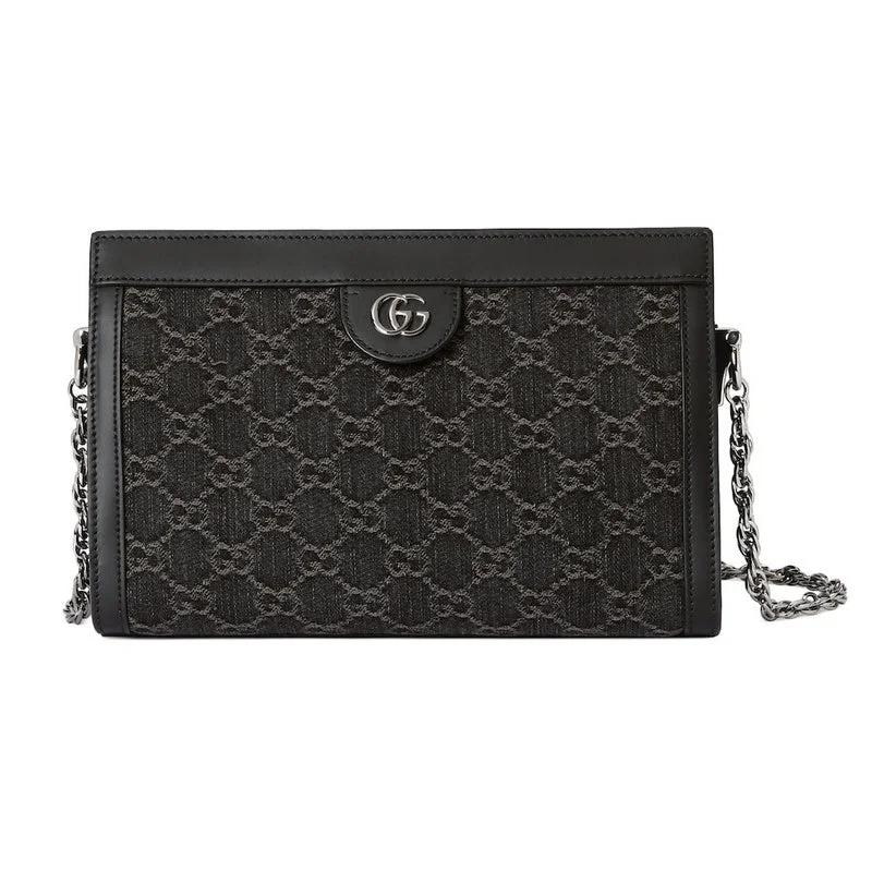 Women Gucci Sylvie bags with a crystal - embellished web stripeWF - Gucci Bags - 019