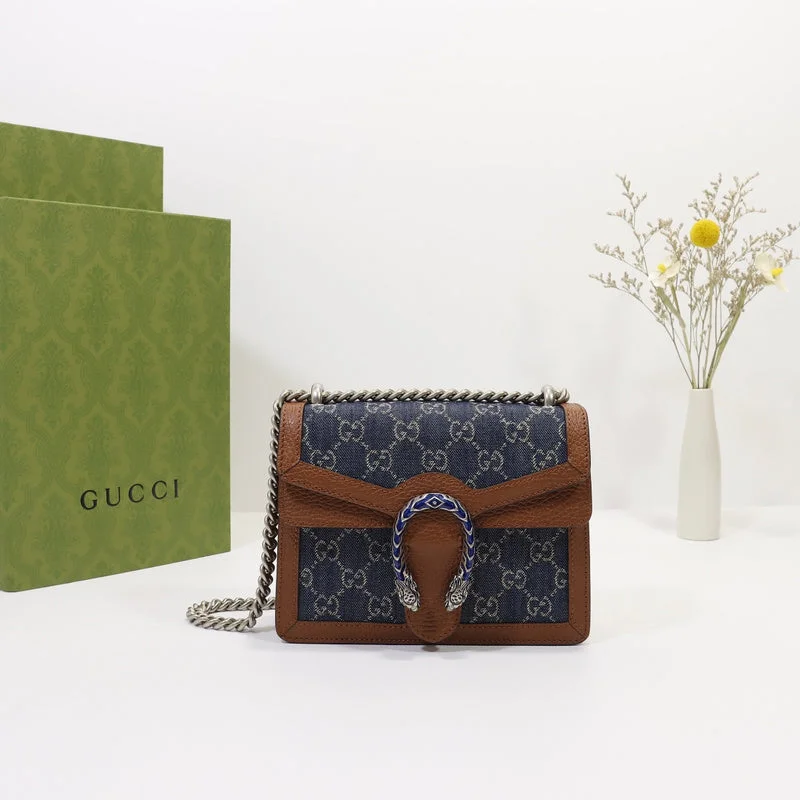 Women Gucci bags with a snap - button closure and a decorative charmWF - Gucci Bags - 1515