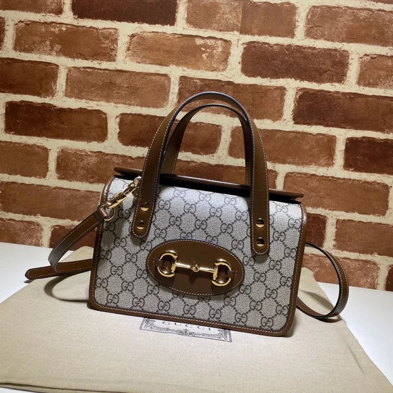 Women Gucci crossbody bags with a woven leather strapWF - Gucci Bags - 1508