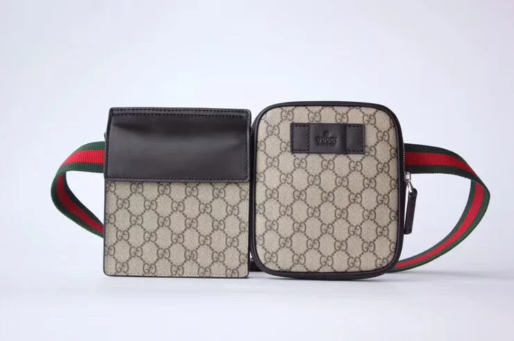 Ladies Gucci shoulder bags with a magnetic - closure flapBC - GUCCI BAG - 3119