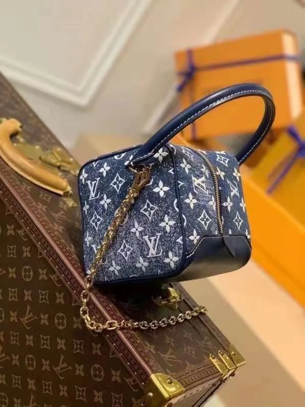 Louis Vuitton Alma bags with a monogram - embossed leather surfaceThe Franco Shops - Louis Vuittons  - 12098