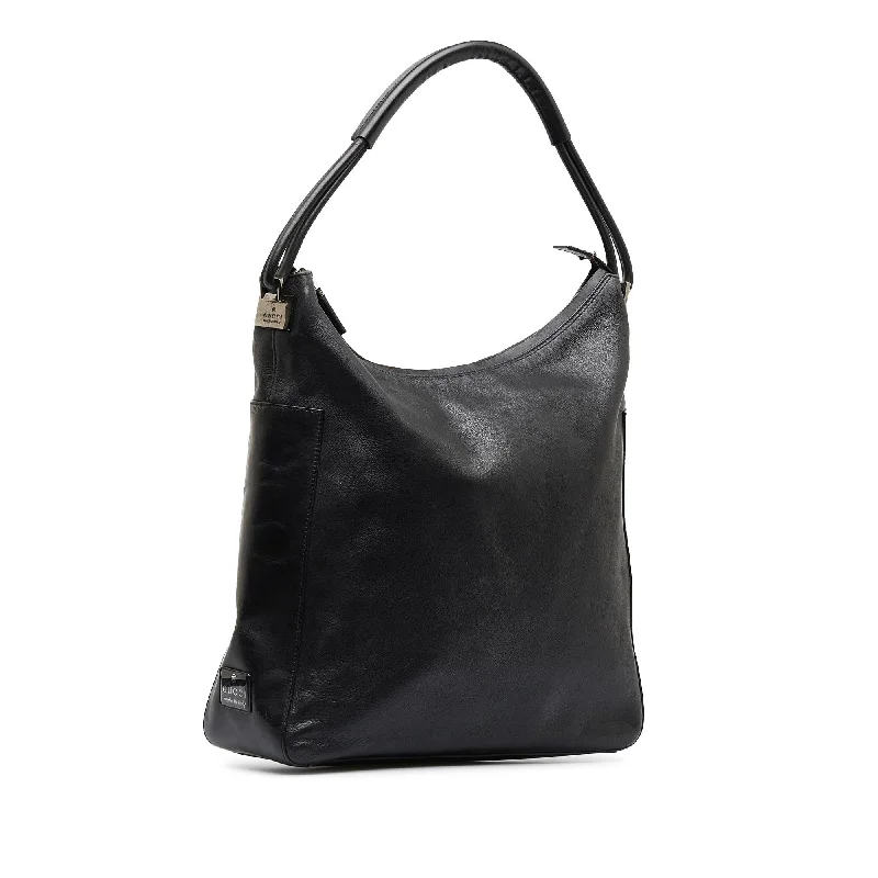 Gucci tote bags for women with a spacious interiorGucci Leather Shoulder Bag (SHG-aiPihI)