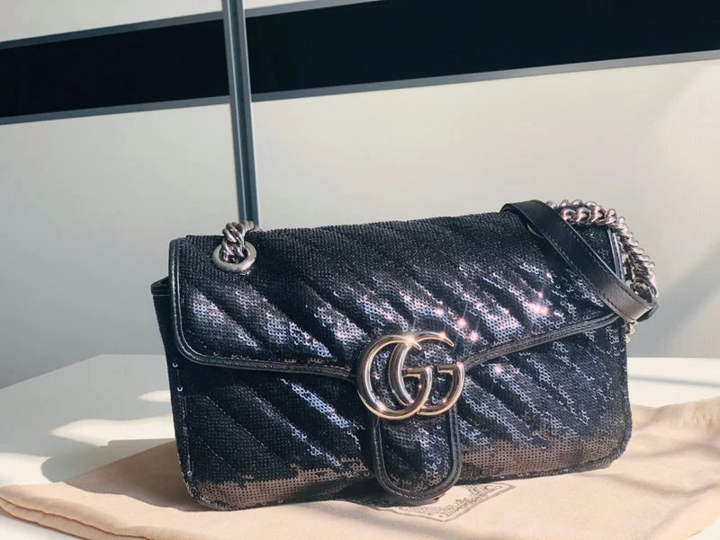 Gucci Marmont bags for women with a snakeskin - effect panelWF - Gucci Bags - 1537