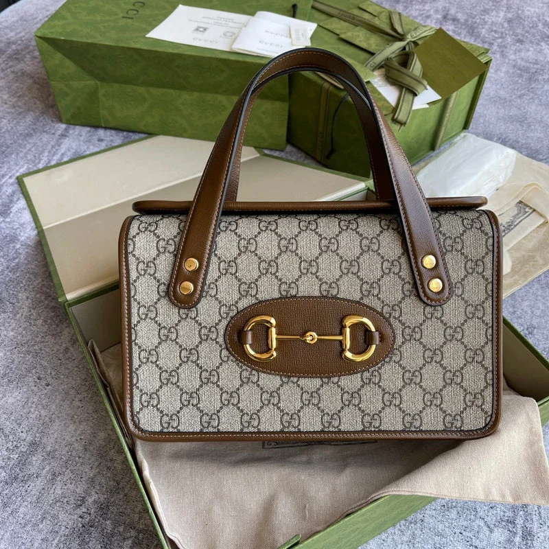 Women Gucci bags with a front - zip pocket for small itemsWF - Gucci Bags - 1514