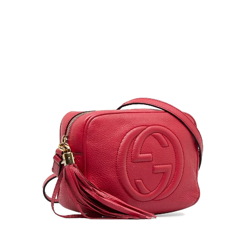 Women Gucci bags with a front - zip pocket for small itemsGucci Soho Disco (SHG-BYFB7C)