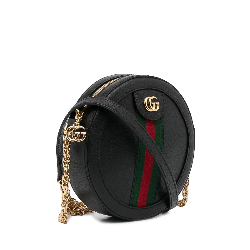 Women Gucci bags with a detachable mobile phone holderGucci Mini Round Ophidia Crossbody (SHG-g2s4kO)