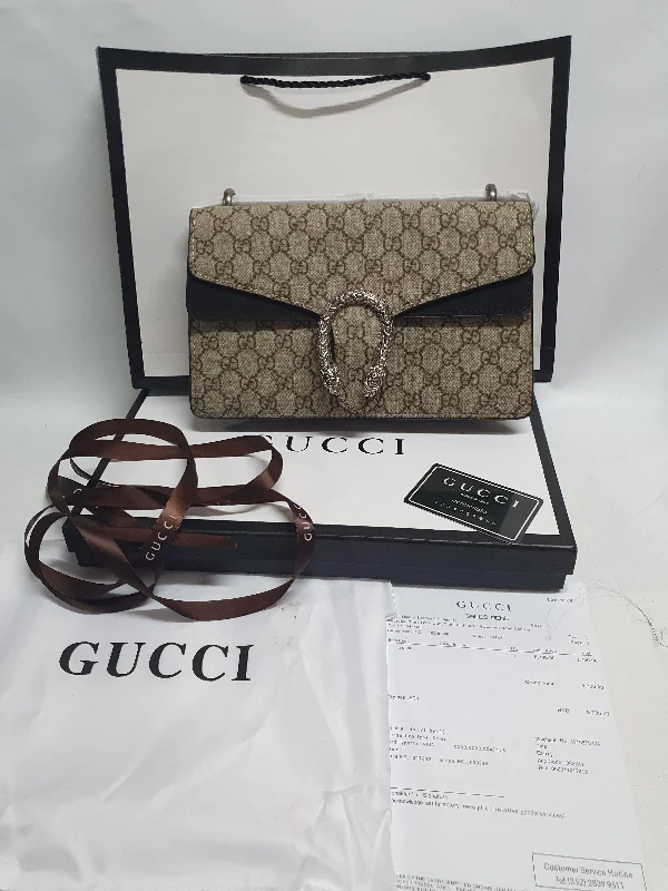 Women Gucci Sylvie bags with a leather - wrapped handleGucci Dionysus Handbag