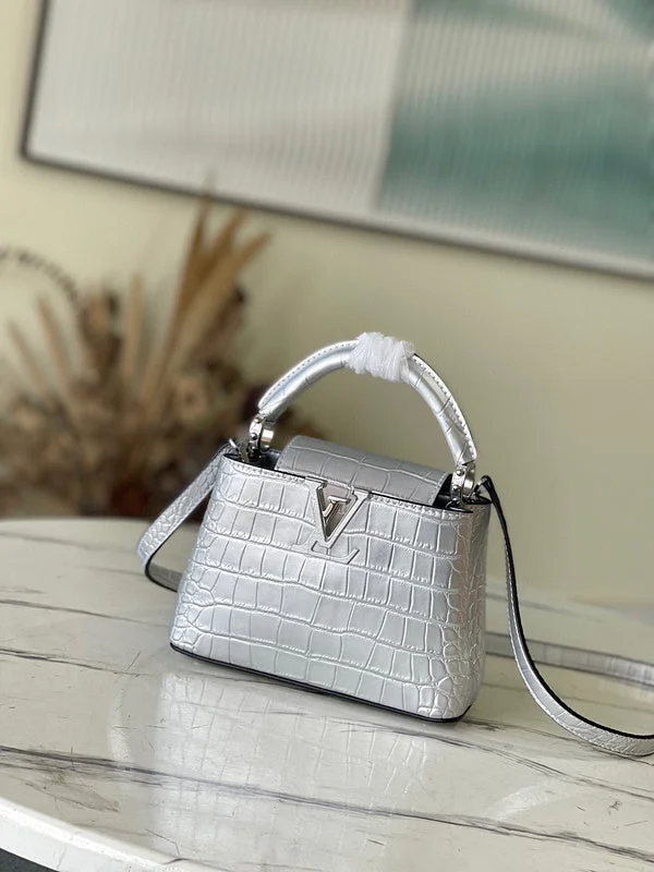 Louis Vuitton Twist bags with a crystal - embellished LV - turnlockBC - LOUIS VUITTON BAGS - 4344