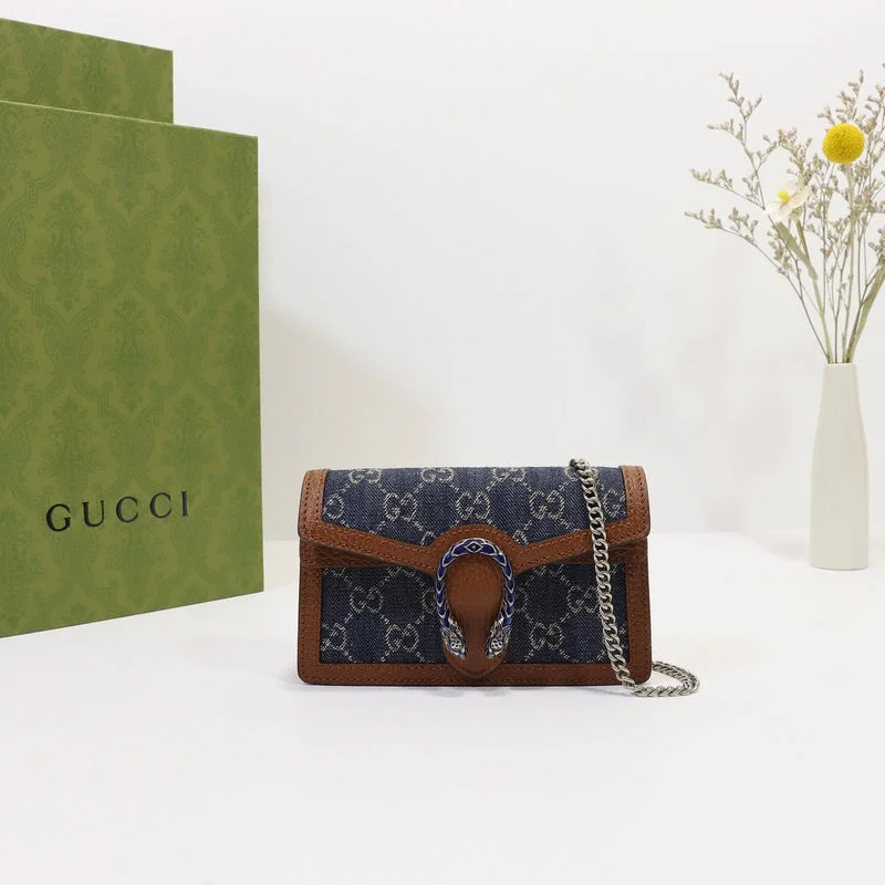 Women Gucci bags with a front - flap pocket for quick - access itemsWF - Gucci Bags - 1521