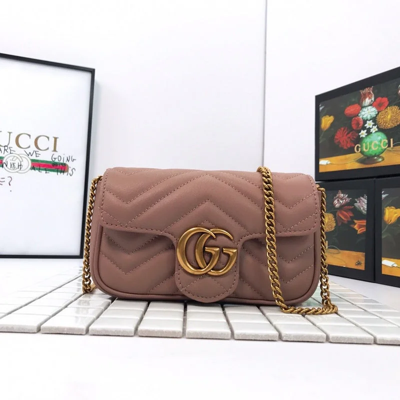 Ladies Gucci shoulder bags with a tassel decorationBC - GUCCI BAG - 2574