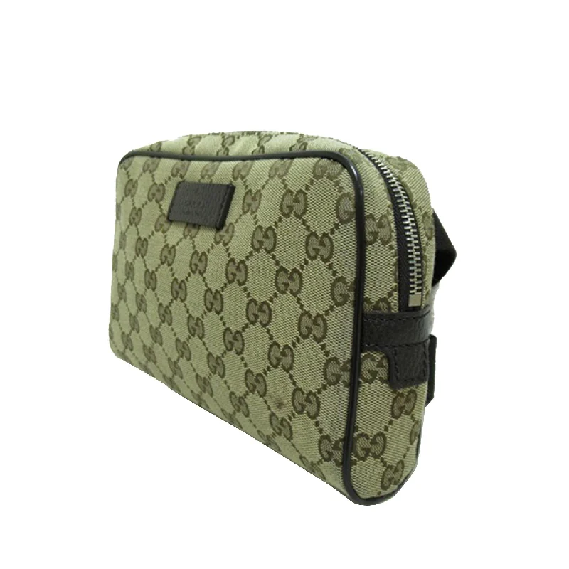 Women Gucci bags with a front - zip pocket for small itemsGucci GG Canvas Belt Bag (uWxRUp)