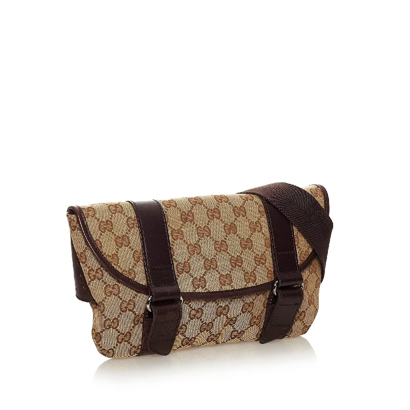 Gucci Marmont bags for women with quilted leather exteriorsGucci GG Canvas Belt Bag (27461)