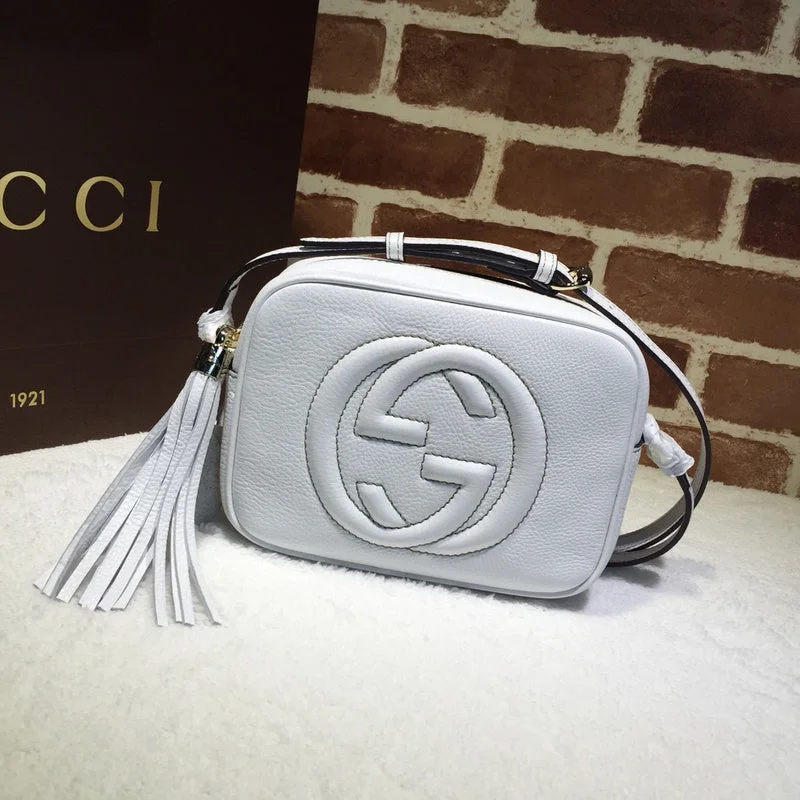 Women Gucci bags with a snap - button closure and a decorative charmWF - Gucci Bags - 13233