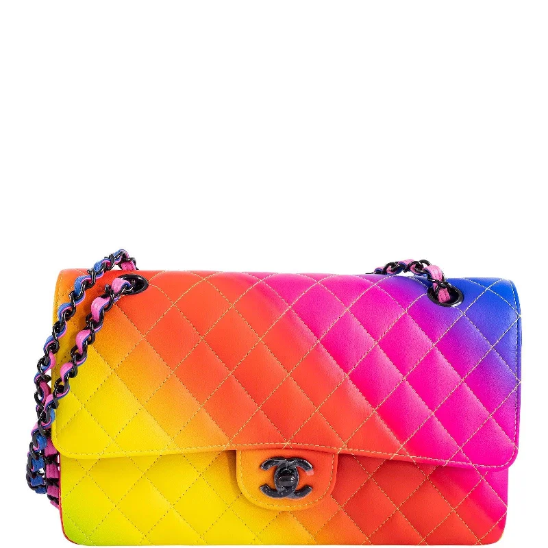 Chanel Limited Edition Handbag for CollectorsChanel Medium Classic Flap Bag Rainbow 23C (Cruise Collection)