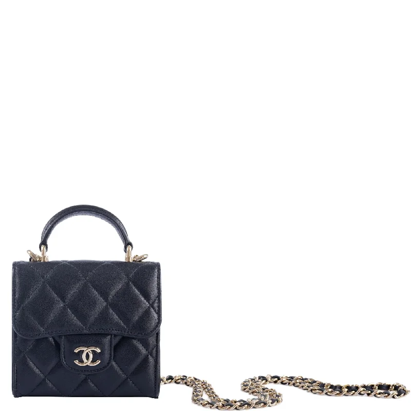 Chanel All - Match Handbag for Versatile StylingCHANEL Foldable Jewelry Box with Chain