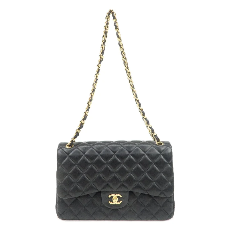 Chanel Colorful Handbag for Spring OutfitsCHANEL Matelasse Caviar Skin Maxi 30 W Flap Shoulder Bag A58600