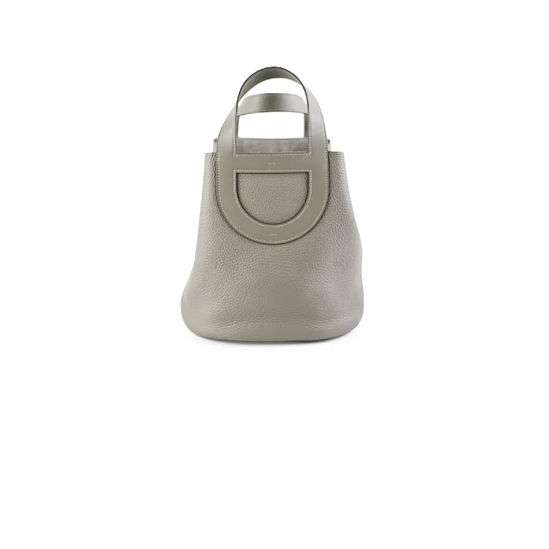 Functional Hermes Roulis Bags with Multiple CompartmentsHermes In The Loop 23 Clemence Gris Meyer - U Stamp