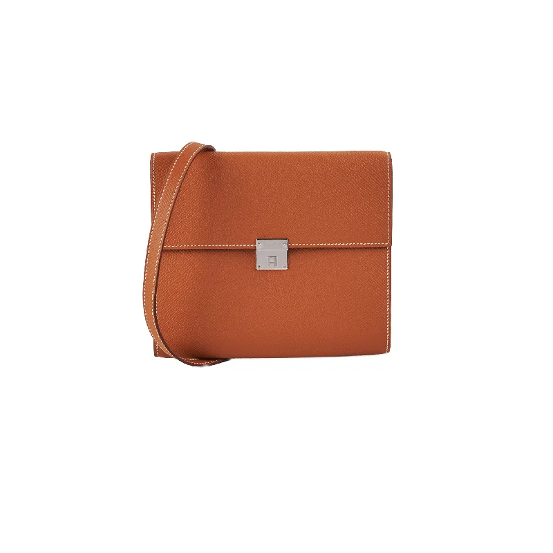 Oversized Hermes Bags for a Fashion - Forward and Practical StatementHermes Clic 16 Wallet on Strap Gold C Stamp