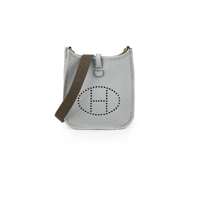 Compact Hermes Herbag Zip for Effortless CarryingHermes Mini Evelyn TPM Amazone