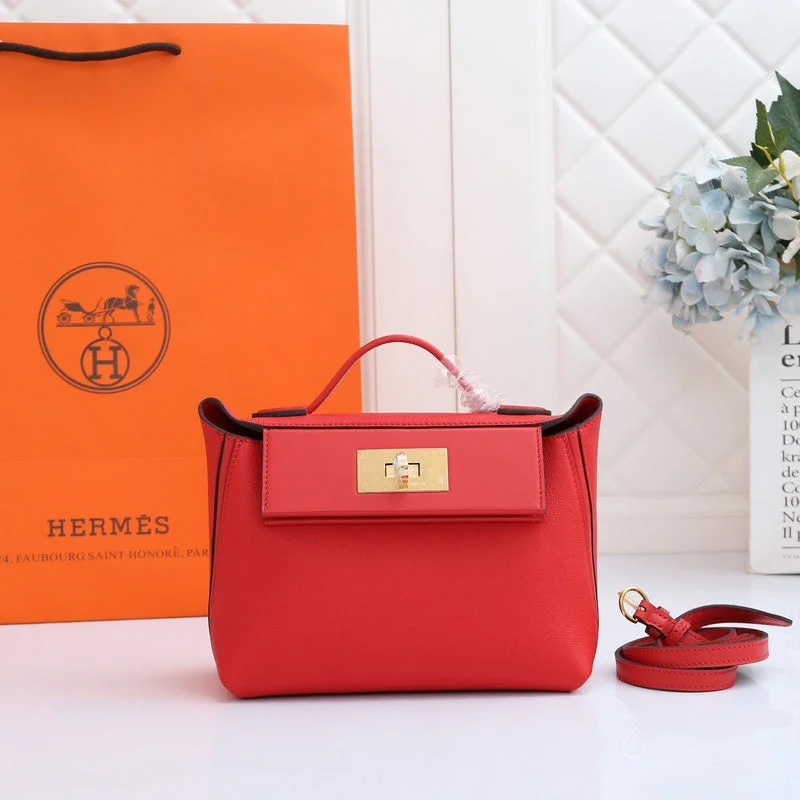 Hermes Victoria Bags with Signature Turnlock ClosuresWhimsy Finds - Hermes Bags - 098