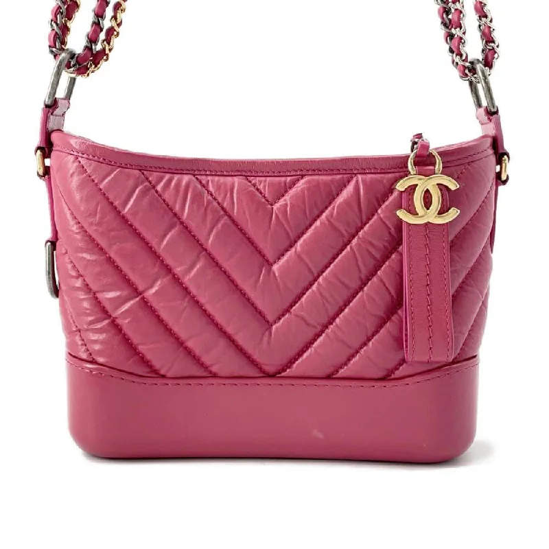 Chanel Classic Flap Bag for Evening PartyCHANEL Gabriel Hobo Bag Pink Leather