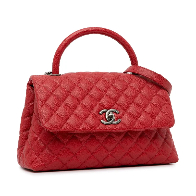 Chanel Designer Handbag with Unique DesignChanel Medium Caviar Coco Top Handle Bag (spt5wK)