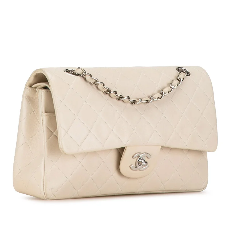 Chanel Lightweight Handbag for Daily ErrandsChanel Medium Classic Lambskin Double Flap (2QnvV9)