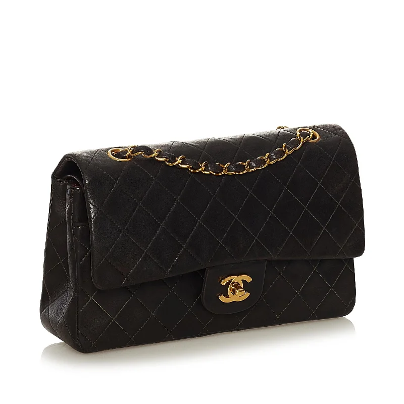 Chanel All - Match Handbag for Versatile StylingChanel Medium Classic Lambskin Double Flap (37063)