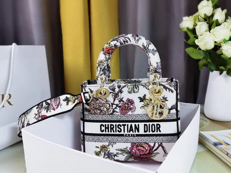 Christian Dior handbags with a detachable mirror for on - the - go touch - upsChristian Dior  Bags - 2791