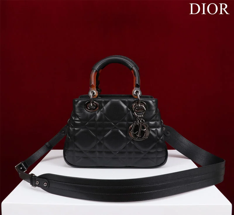 Christian Dior Saddle bags with a patent leather finish for a shiny lookChristian Dior  Bags - 2817