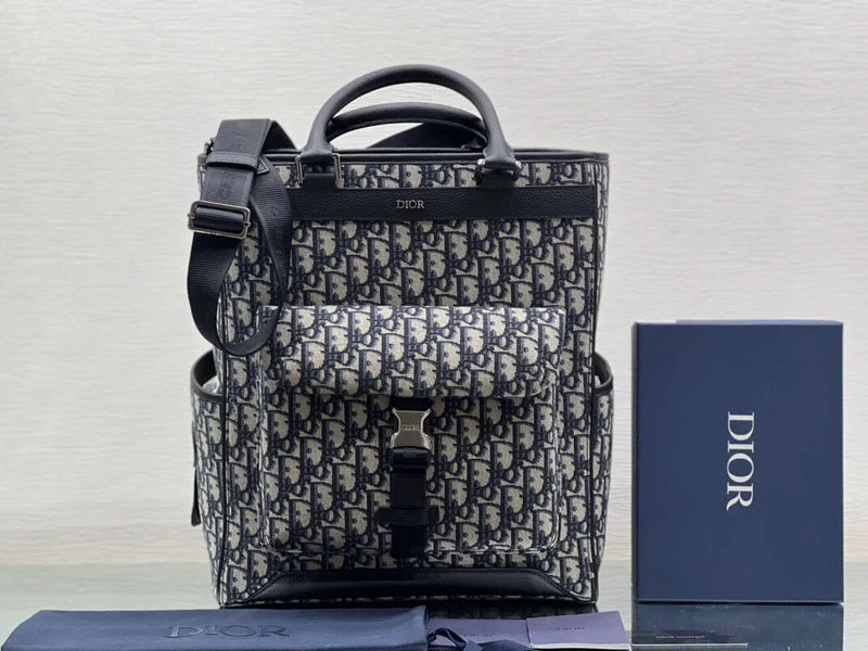 Christian Dior bags with a zip - top closure and multiple compartmentsDior Bag