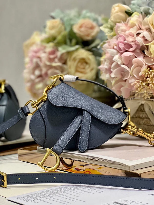 Christian Dior handbags with a snap - button closure and a decorative buckleDior Bag