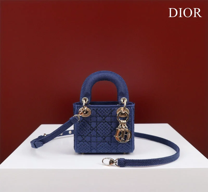 Stylish Christian Dior shoulder bags with a tassel - adorned zipperDior Bag