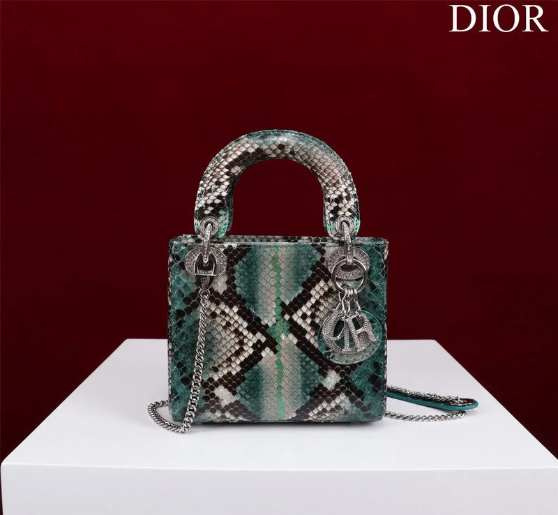 Christian Dior backpacks with a sleek, minimalist silhouetteDior Bag