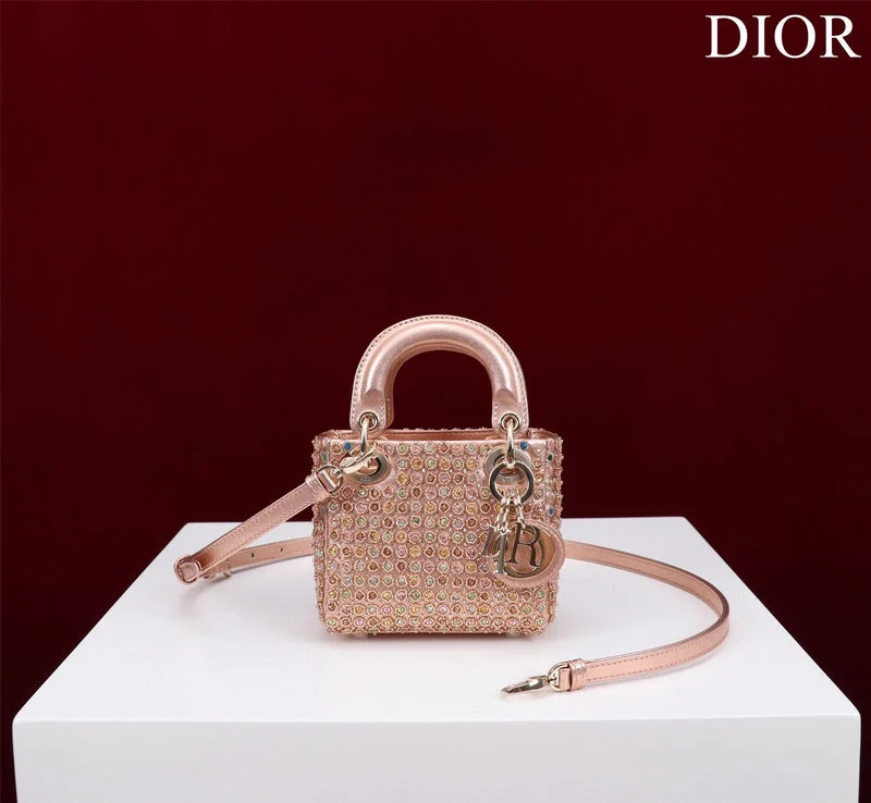 Christian Dior handbags with a back - pocket for quick storageDior Bag