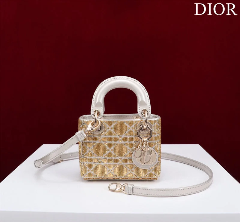 Christian Dior tote bags with a double - handle and shoulder - strap optionDior Bag