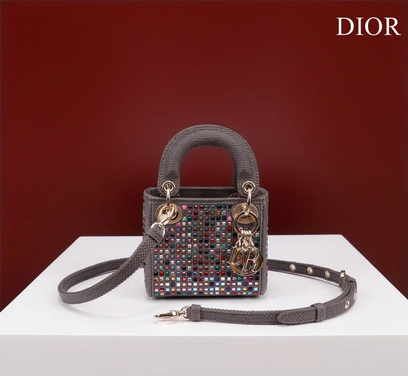 Christian Dior Saddle bags with a distressed leather finishDior Bag