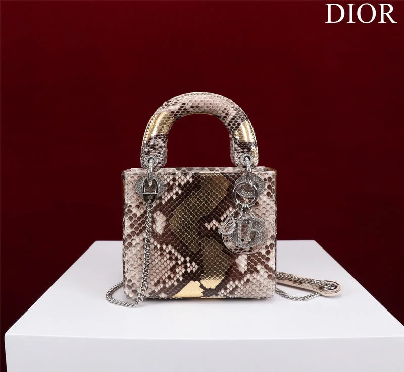 Christian Dior backpacks with a sleek, minimalist silhouetteDior Bag