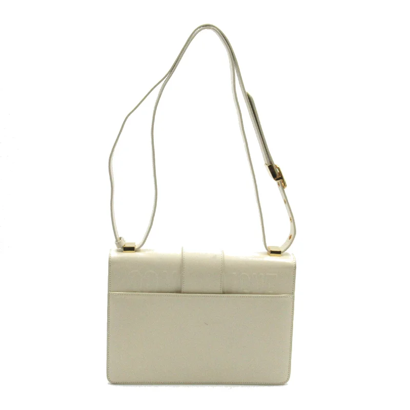 Christian Dior bags with a zip - top closure and multiple compartmentsDior 2wayShoulder Bag Ivory leather