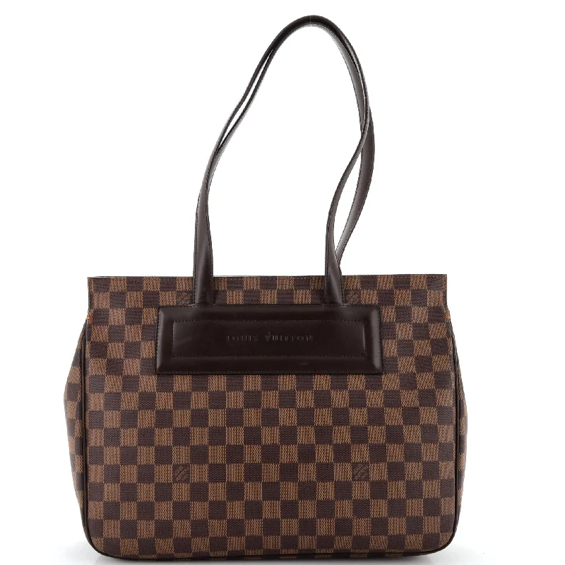 Christian Dior handbags with a detachable mirror for on - the - go touch - upsParioli Handbag Damier PM